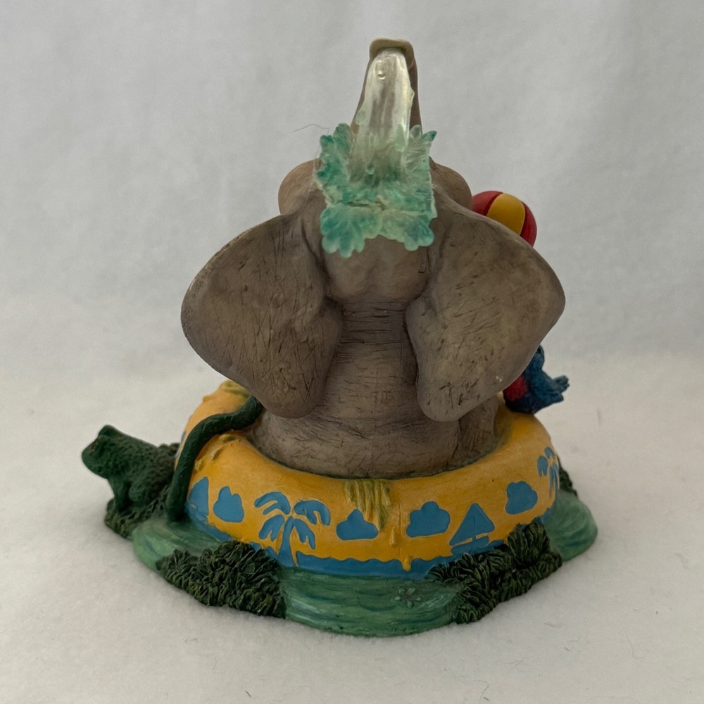 Peanut Pals by‎ Tom Newsom Elephant Sculpture Having a Ball 1996 - Picture 3 of 7